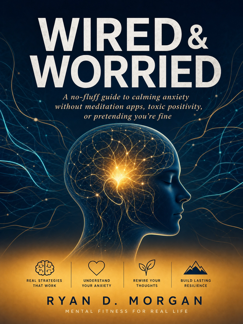 Anxiety Relief Guide: Wired & Worried (Nervous System Calming PDF Workbook)
