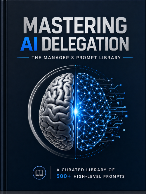 AI for Managers Guide: Mastering AI Delegation (500+ Business Prompts PDF)